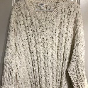 Cream Oversized Pullover